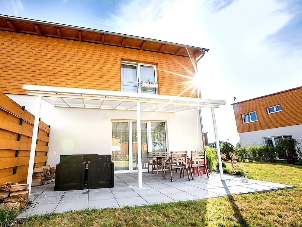 HLINÍKOVÁ PERGOLA TERRASSENDACH ORIGINAL ANTRACIT - 4,26 x 3,06 m