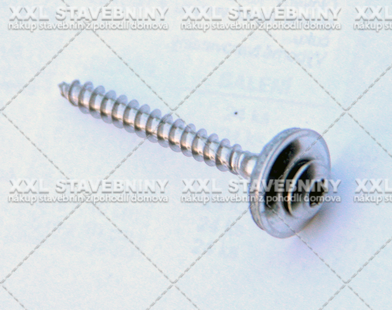 NEREZ VRUT V2A S PODLOŽKOU - 4,5 x 80 mm - 20 ks/bal