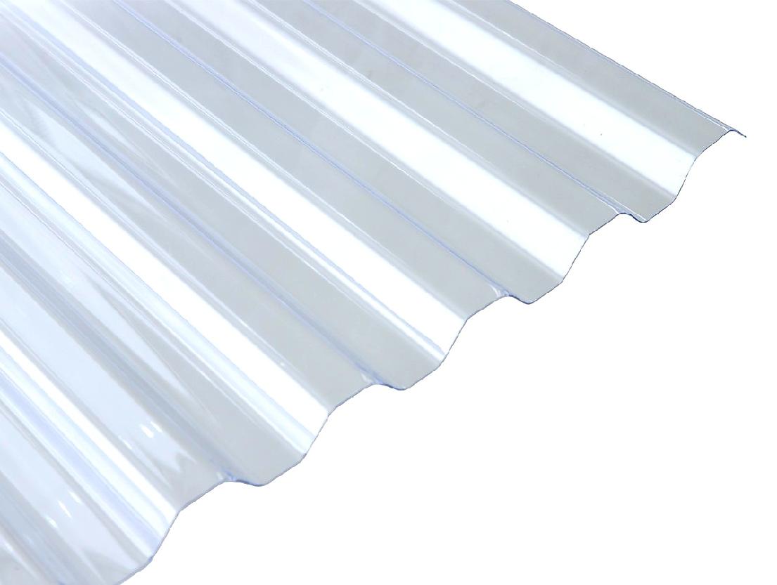 TRAPÉZOVÁ DESKA GUTTAGLISS PVC TRAPÉZ ČIRÁ - 2,0 x 0,9 m - 1,8 m2
