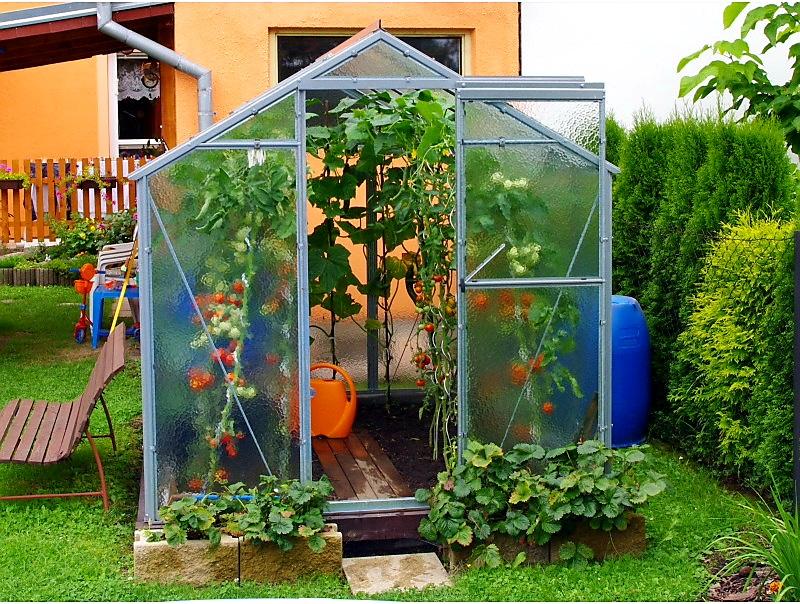 ZAHRADNÍ SKLENÍK GARDENTEC GLASS HOBBY H 635 - 3,5 x 1,97 m