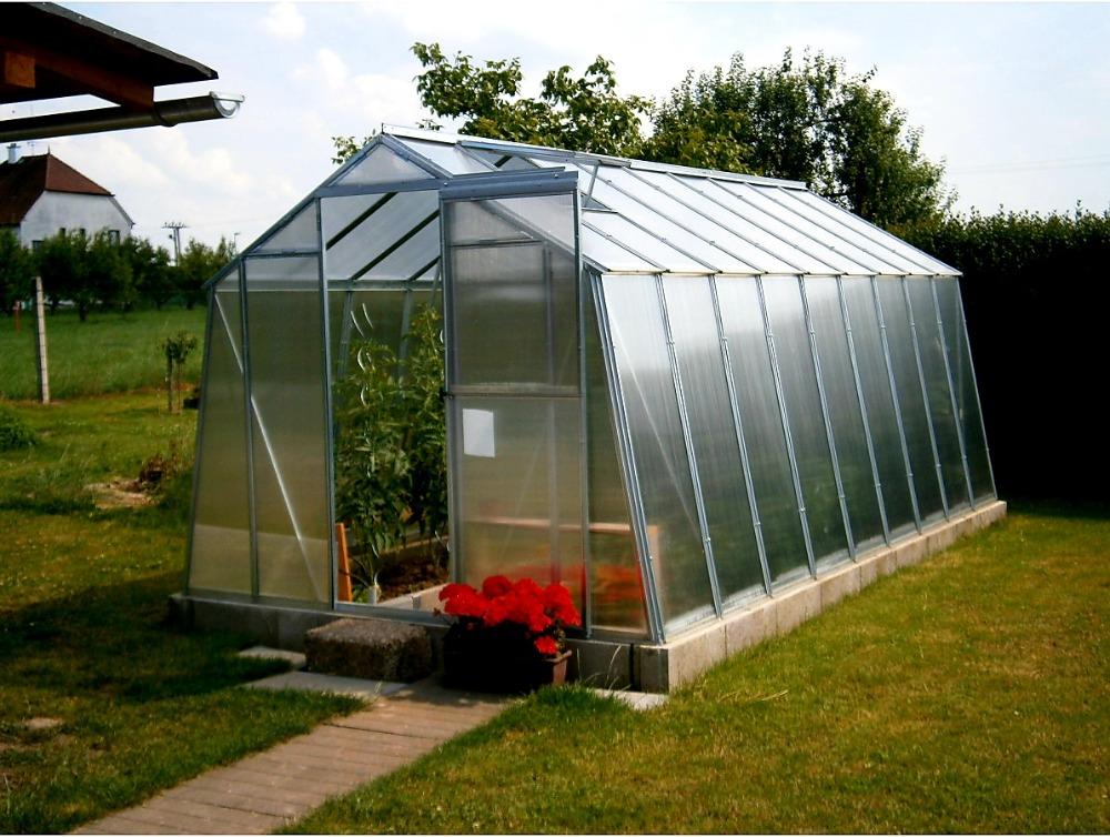 ZAHRADNÍ SKLENÍK GARDENTEC GLASS HOBBY H 745 - 4,47 x 2,47 m