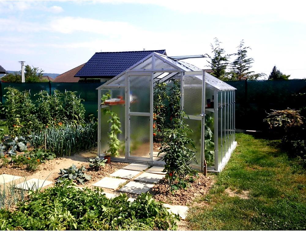 ZAHRADNÍ SKLENÍK GARDENTEC GLASS PROFI VJ 300 - 3,06 x 2,49 m