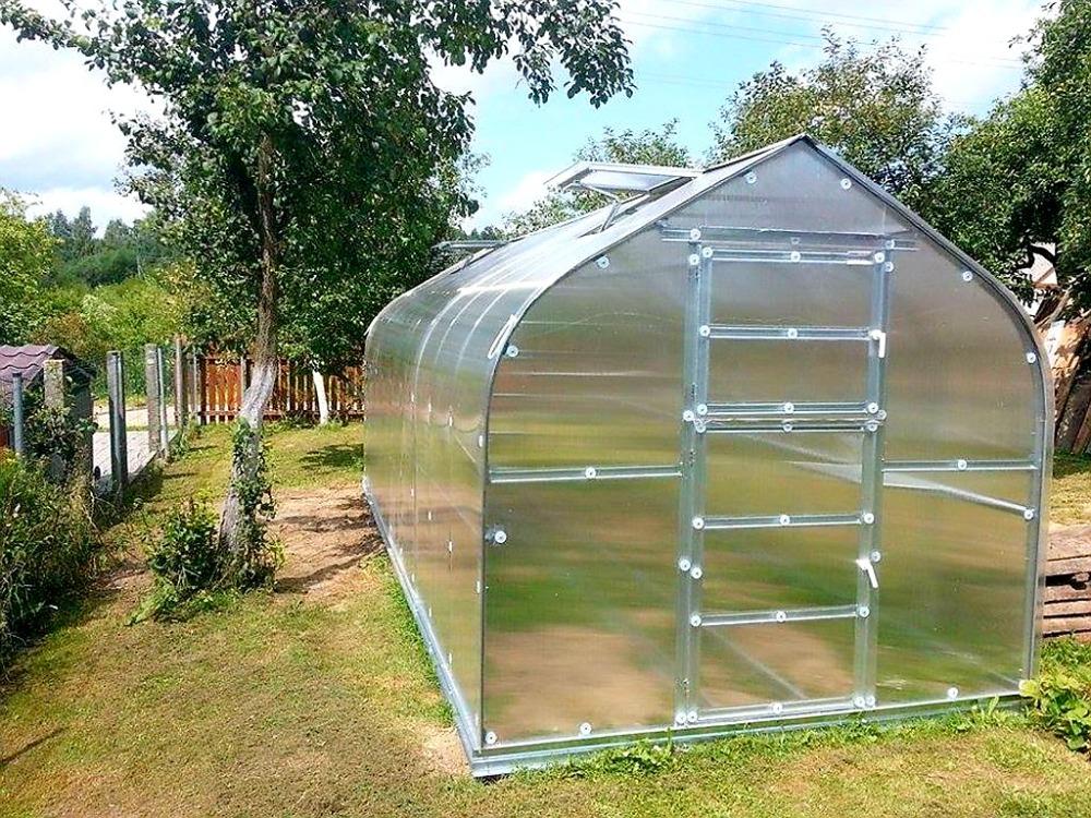 ZAHRADNÍ SKLENÍK COVERTEC STANDARD - 4,0 x 2,5 m - PC 4 mm