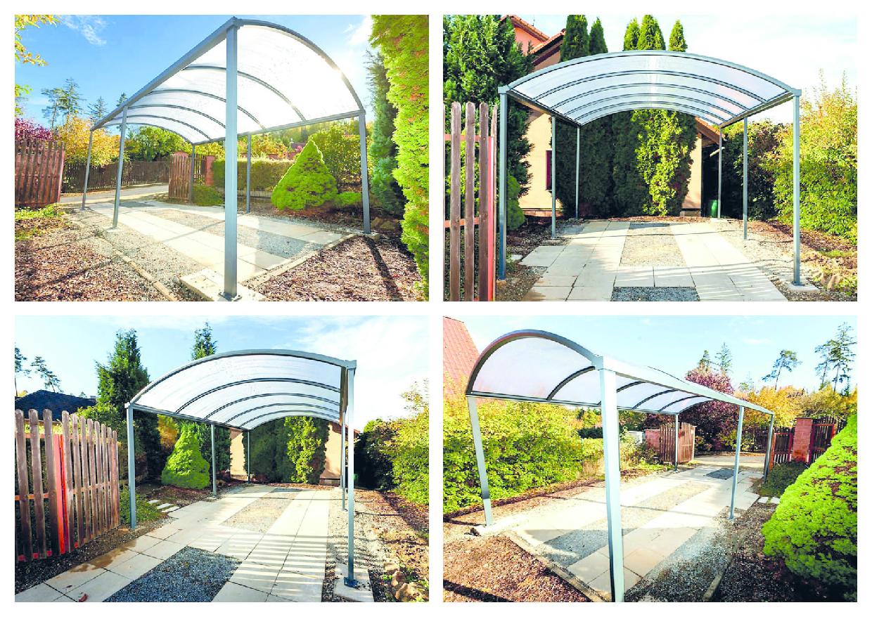 POLYKARBONÁTOVÝ PŘÍSTŘEŠEK BILTAK COVERNIT - 5,0 x 3,0 x 2,5 m