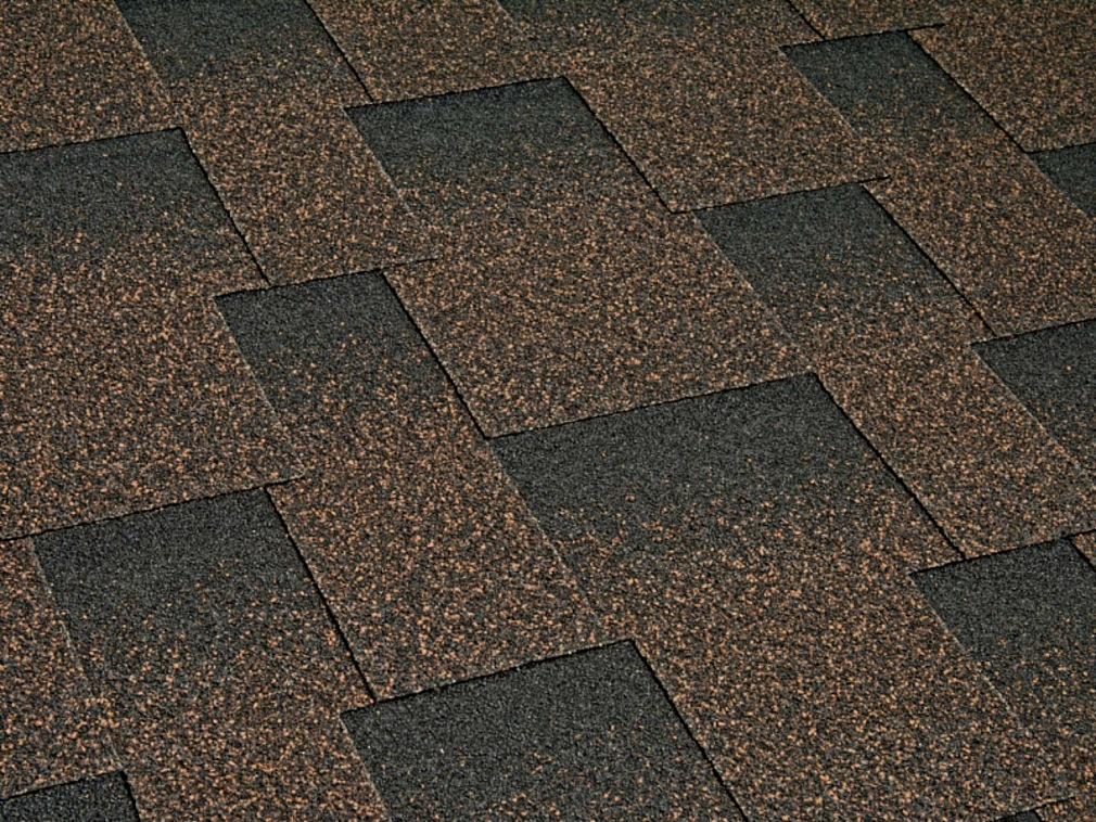 ASFALTOVÝ STŘEŠNÍ ŠINDEL KERABIT PRÉMIUM L HNĚDÁ - 100 x 31,8 cm