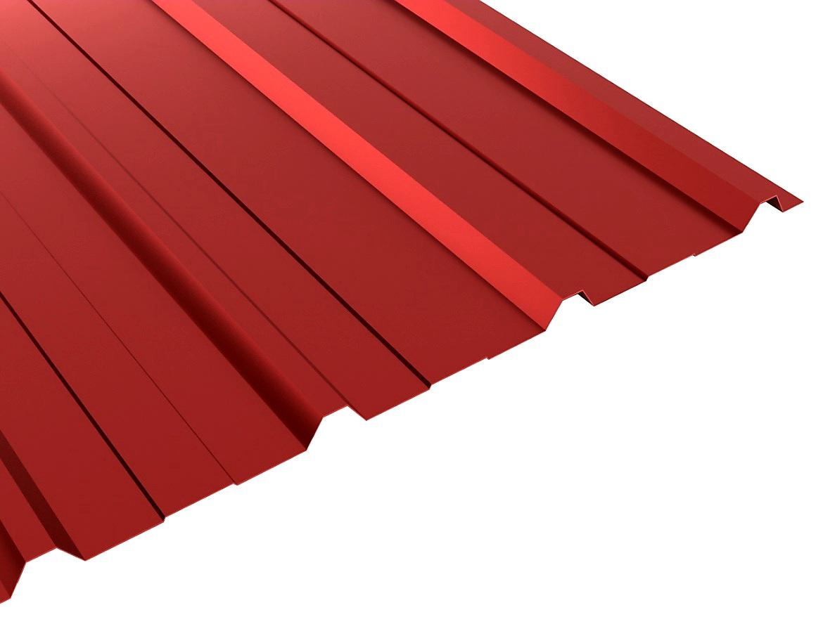 PLECHOVÁ TRAPÉZOVÁ KRYTINA T12 COVERNIT ČERVENÁ - 200 x 91 cm - 1,82 m2
