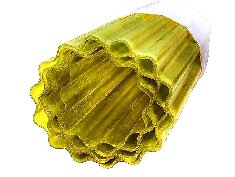 SKLOLAMINÁTOVÁ ROLE WELLGLASS VLNA ŽLUTÁ - 1,5 x 40 m - 60 m2
