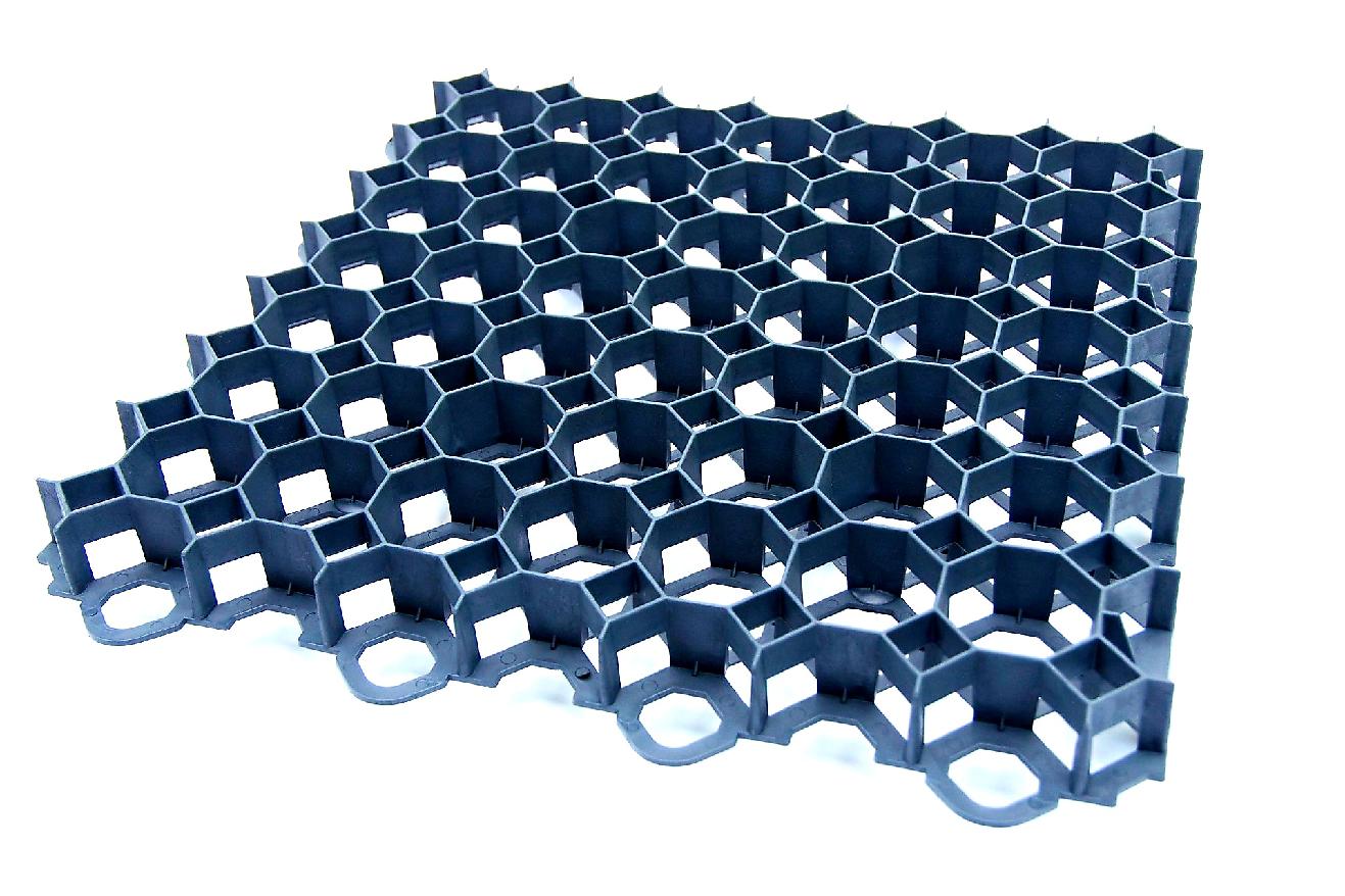 Zatravňovací dlaždice Prodomos Line Profi Limes černá - 50 x 50 x 6,2 cm