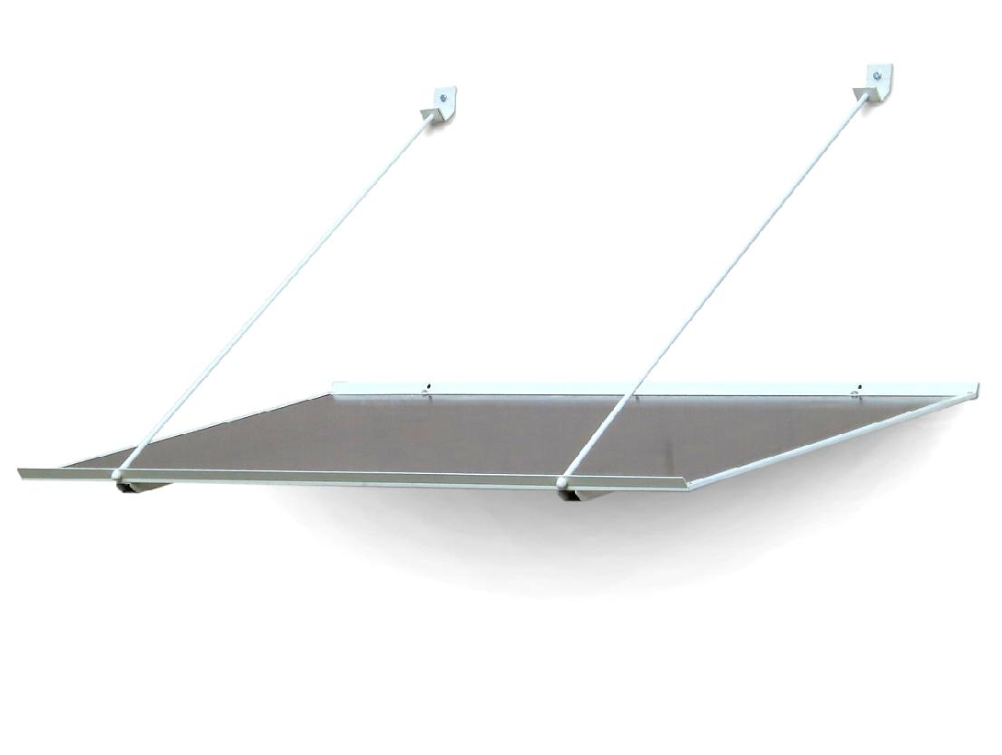VCHODOVÁ STŘÍŠKA SP1 EKONOM BÍLÁ/BRONZ - 120 x 70 cm