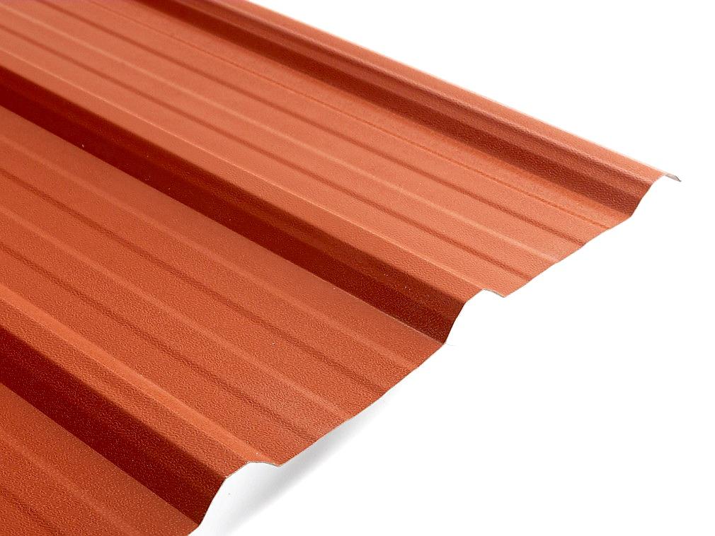 TRAPÉZOVÁ STŘEŠNÍ DESKA T25 ASA COVERNIT TERAKOTA - 2,0 x 0,9 m - 1,8 m2