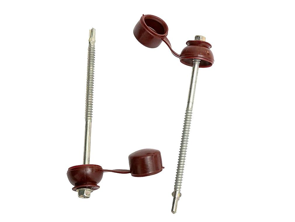 MONTÁŽNÍ SET DESEK COVERNIT HNĚDÁ - 50 ks/bal