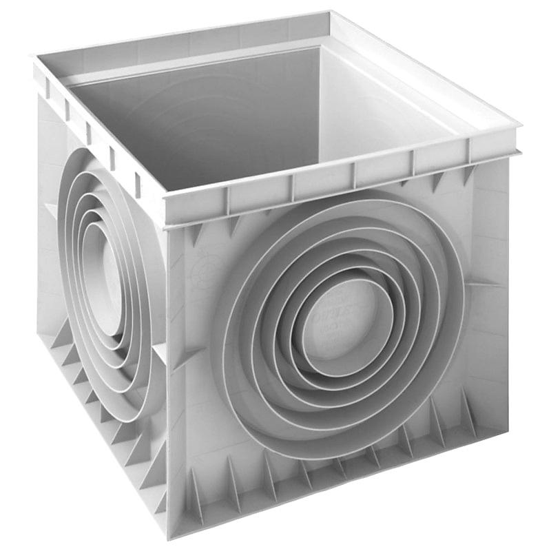 REVIZNÍ ŠACHTA ŠEDÁ COVERNIT - 20 x 20 cm