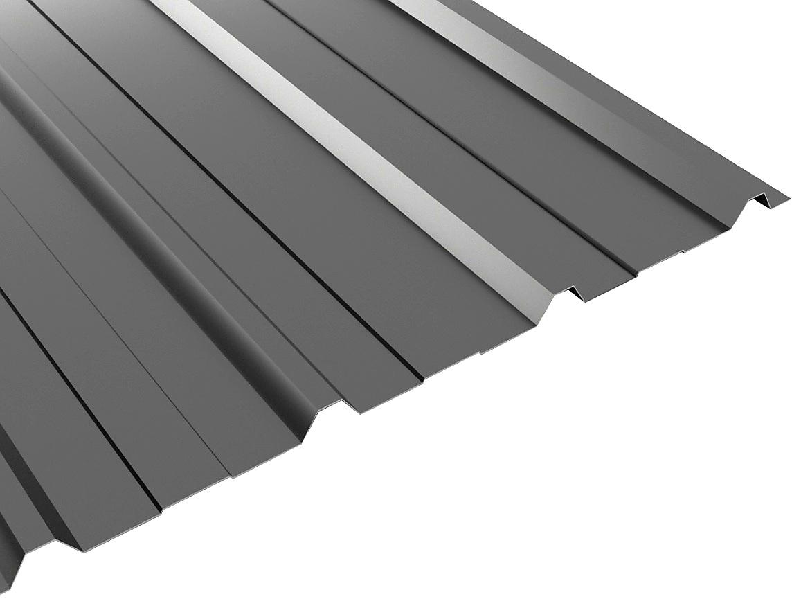 PLECHOVÁ TRAPÉZOVÁ KRYTINA T12 COVERNIT GRAFIT - 200 x 91 cm - 1,82 m2