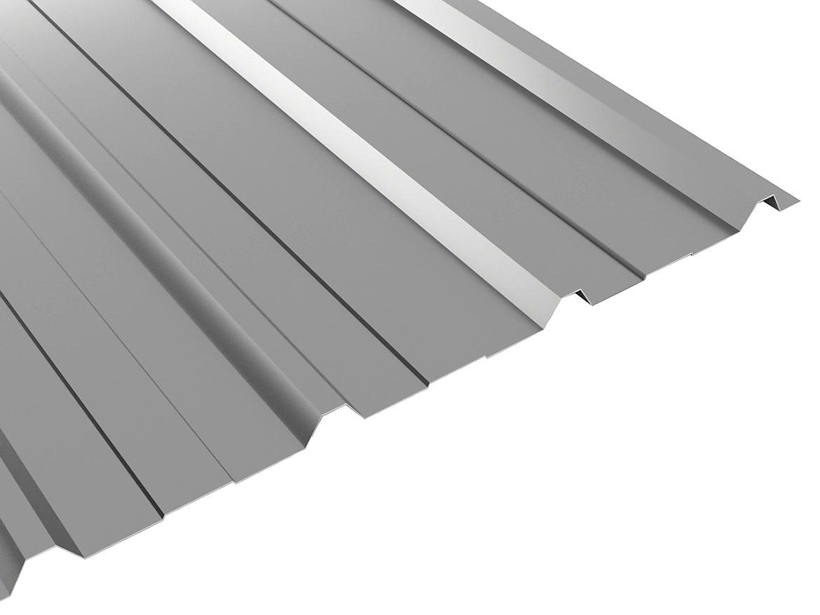 PLECHOVÁ TRAPÉZOVÁ KRYTINA T12 COVERNIT POZINK - 100 x 91 cm - 0,91 m2