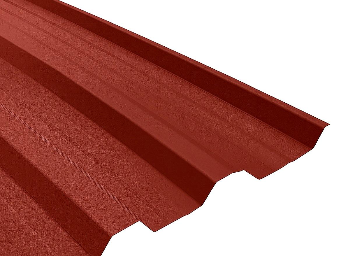 PLECHOVÁ TRAPÉZOVÁ KRYTINA T18 COVERNIT ČERVENÁ - 200 x 115 cm - 2,3 m2