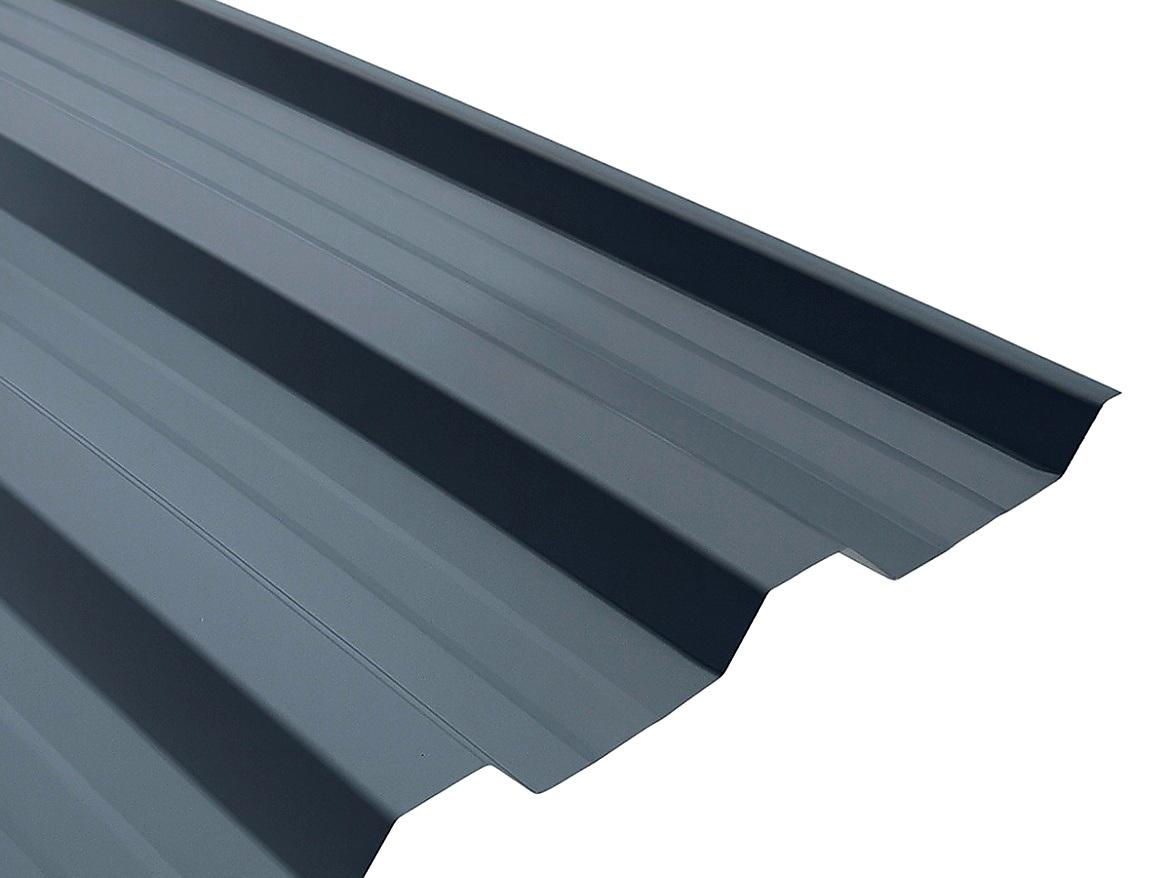 PLECHOVÁ TRAPÉZOVÁ KRYTINA T18 COVERNIT GRAFIT - 200 x 115 cm - 2,3 m2