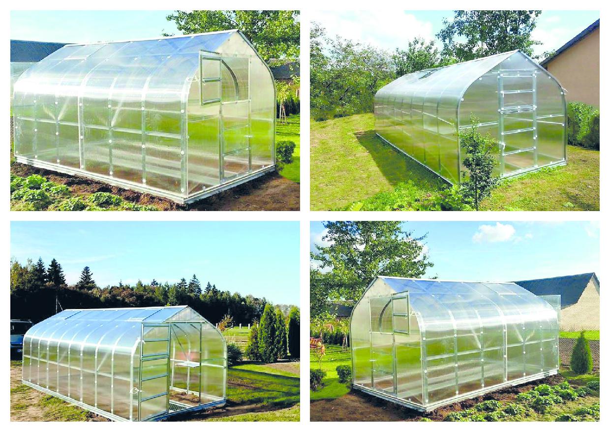 GARDENTEC STANDARD - ZAHRADNÍ SKLENÍKY LOMENÝ OBLOUK