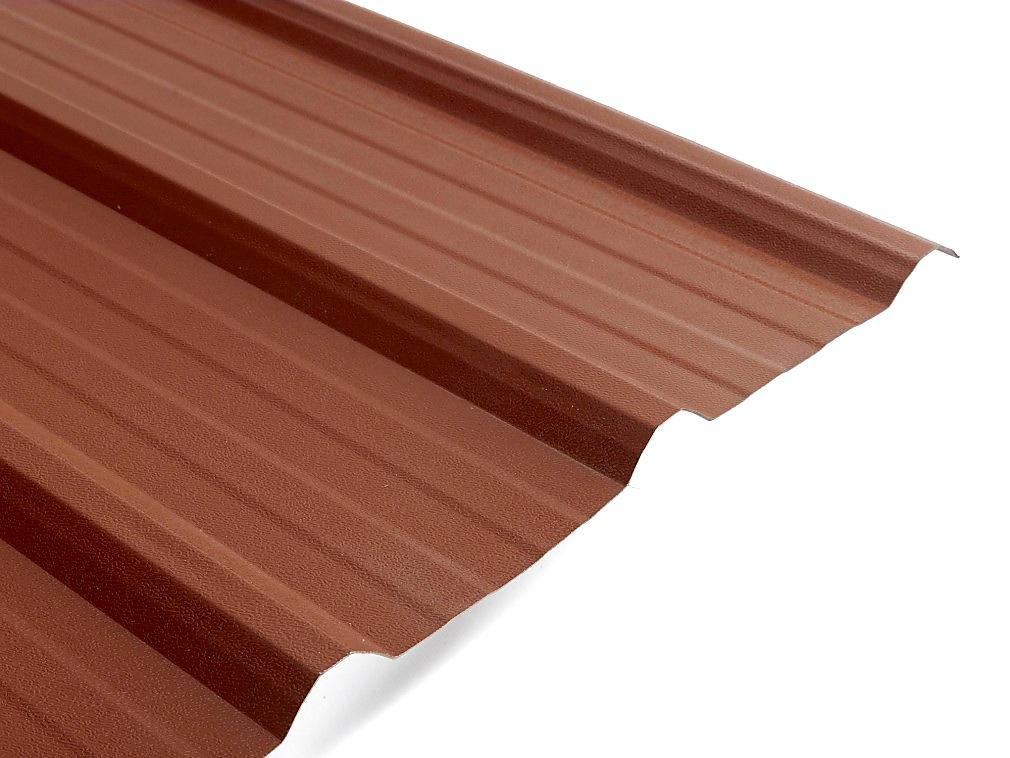 TRAPÉZOVÁ STŘEŠNÍ DESKA T25 ASA COVERNIT HNĚDÁ - 2,0 x 0,9 m - 1,8 m2
