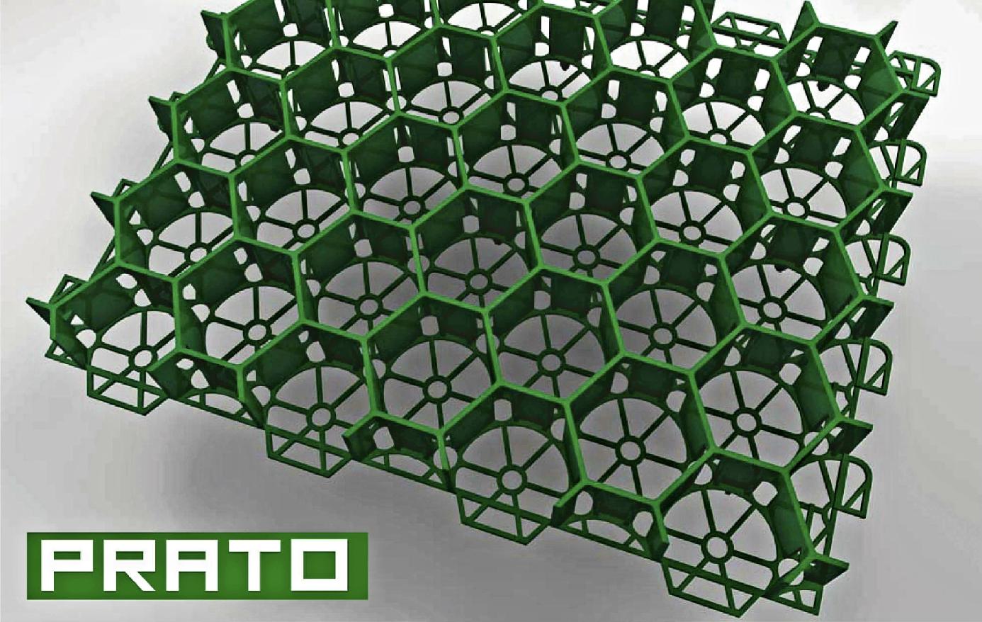 ZATRAVŇOVACÍ TVÁRNICE PRATO ZELENÁ - 48 x 38,3 x 5 cm