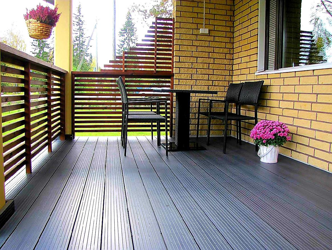 TERASOVÉ PRKNO TECHNODECK WPC DUB - 14 x 2,5 x 400 cm