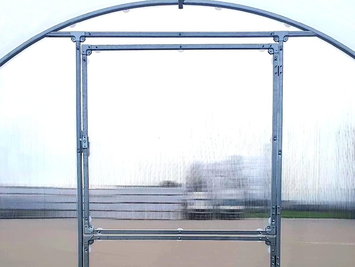 VĚTRACÍ OKNO PRO SKLENÍKY EASY COVERNIT - 100 x 60 cm