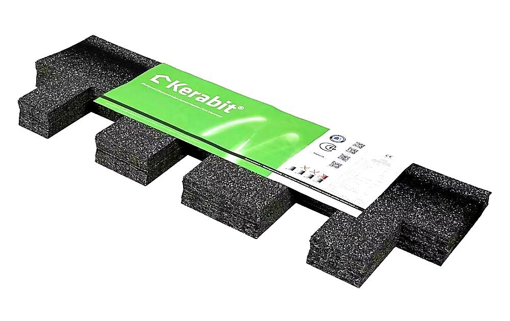 ASFALTOVÝ STŘEŠNÍ ŠINDEL KERABIT PRÉMIUM L HNĚDÁ - 100 x 31,8 cm