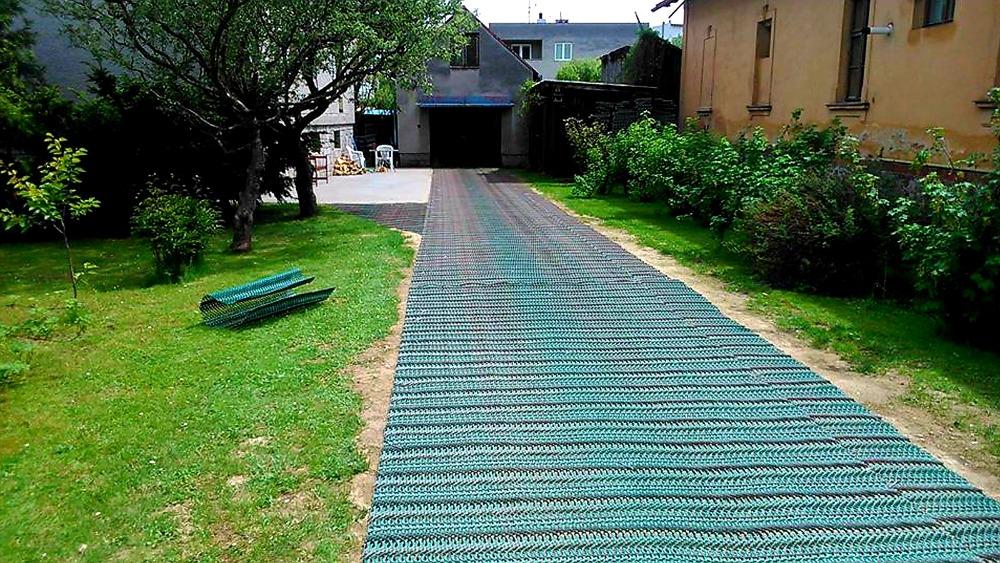 ZATRAVŇOVACÍ ROHOŽ GP FLEX TENAX 1800 - 2,0 x 5 m - 10 m2