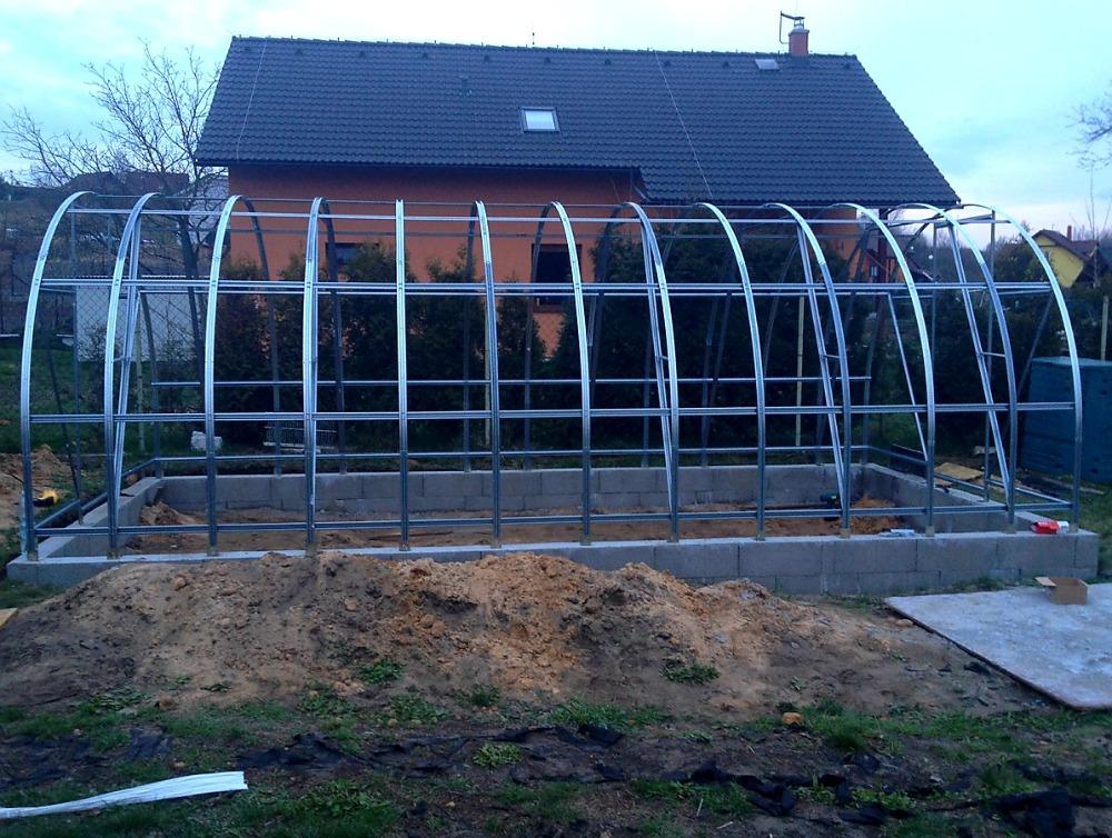 ZAHRADNÍ SKLENÍK 2 DUM VOLYA LLC - 6,0 x 3,0 m - PC 4 mm