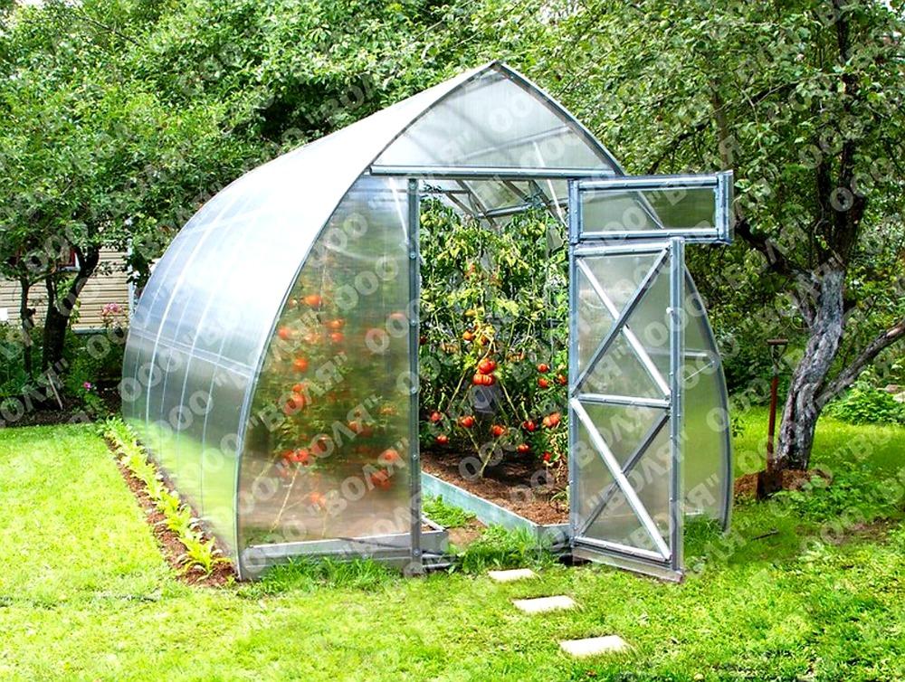 ZAHRADNÍ SKLENÍK STRELKA VOLYA LLC - 4,0 x 3,0 m - PC 6 mm