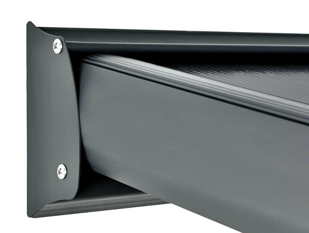 HLINÍKOVÁ PERGOLA GUTTA BW 9 BRONZOVÁ - 5,57 x 3,03 m