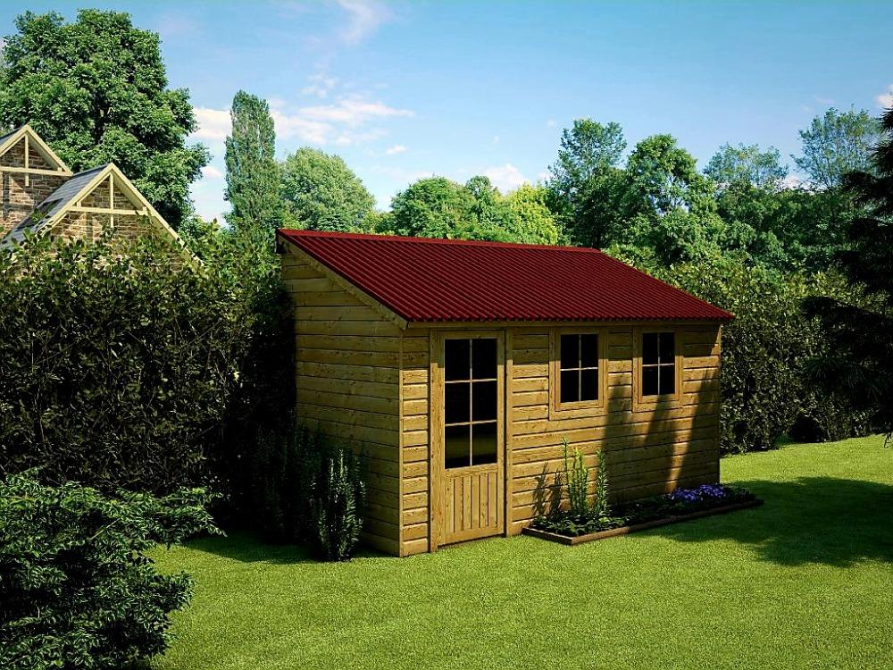 VLNITÁ STŘEŠNÍ DESKA AQUALINE ČERVENÁ - 2,0 x 0,93 m - 1,86 m2