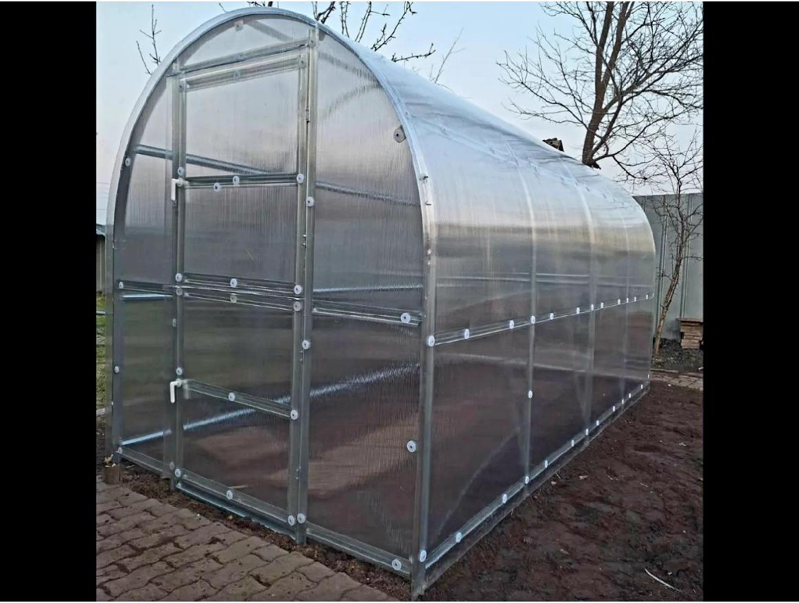 ZAHRADNÍ SKLENÍK COVERTEC CLASSIC MINI - 4,0 x 2,0 m - PC 6 mm