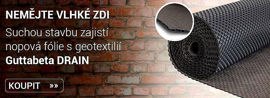 NOPOVÝ PÁS GUTTABETA DRAIN - 2,0 x 20 m - 40 m2