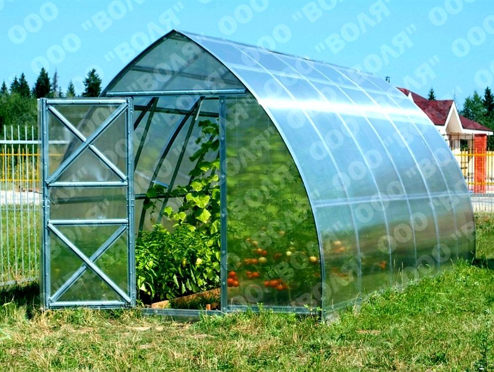 ZAHRADNÍ SKLENÍK STRELKA VOLYA LLC - 4,0 x 2,6 m - PC 4 mm