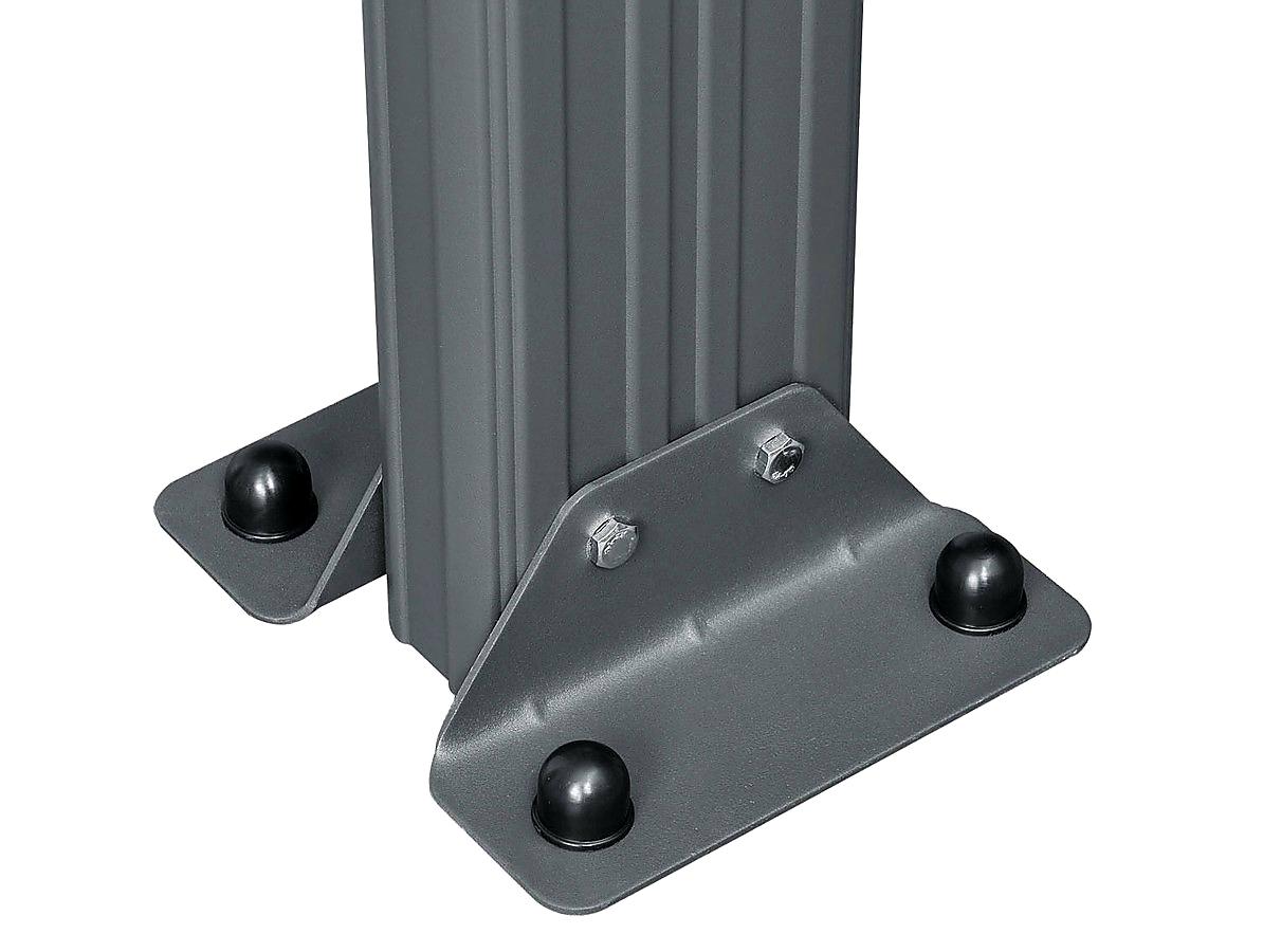 HLINÍKOVÁ PERGOLA GUTTA BW 9 BRONZOVÁ - 5,57 x 3,03 m