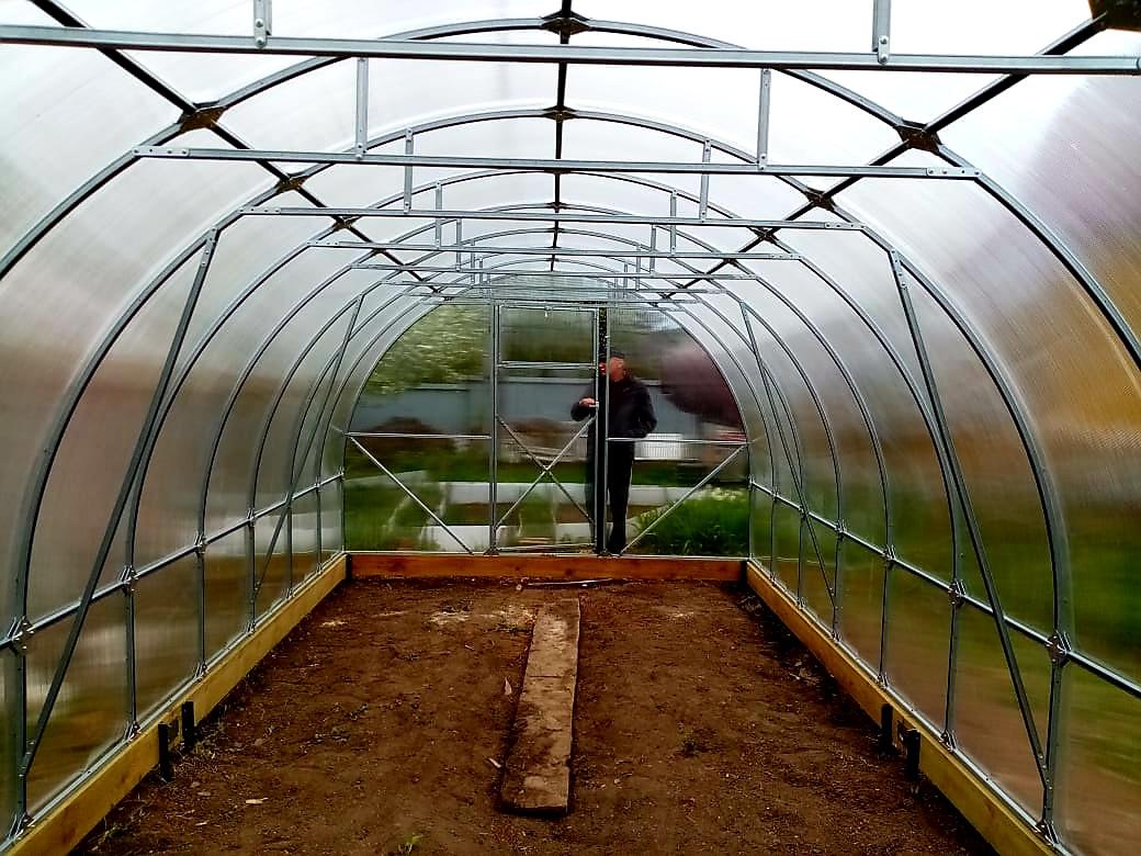ZAHRADNÍ SKLENÍK AGRUS - 2,0 x 3,0 m - PC 6 mm
