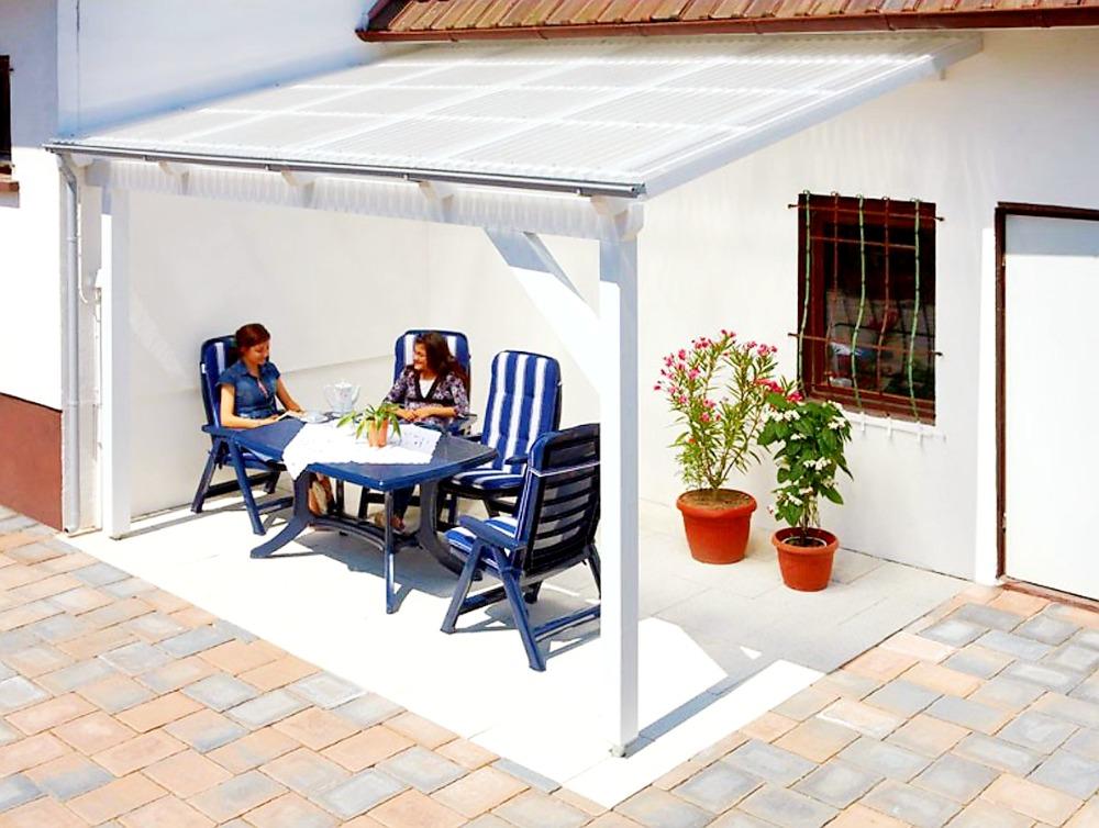 TRAPÉZOVÁ DESKA GUTTAGLISS PVC TRAPÉZ ČIRÁ - 2,0 x 0,9 m - 1,8 m2