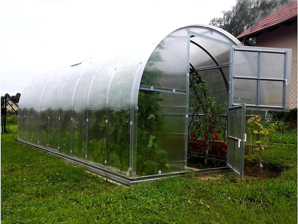 ZAHRADNÍ SKLENÍK COVERTEC CLASSIC PROFI - 8,0 x 3,0 m - PC 6 mm