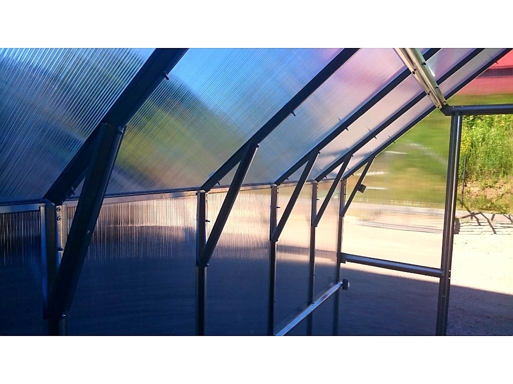 ZAHRADNÍ SKLENÍK COVERTEC HOUSE 8 - 8,12 x 2,35 m - PC 6 mm