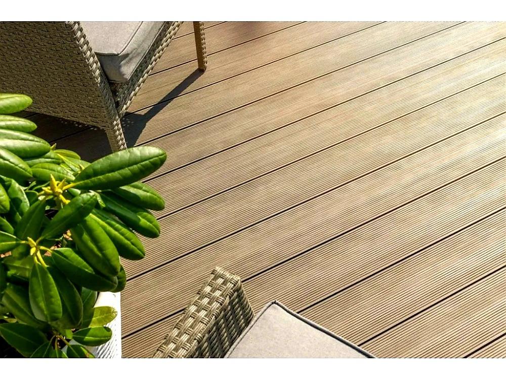 TERASOVÉ PRKNO TECHNODECK WPC DUB - 14 x 2,5 x 400 cm