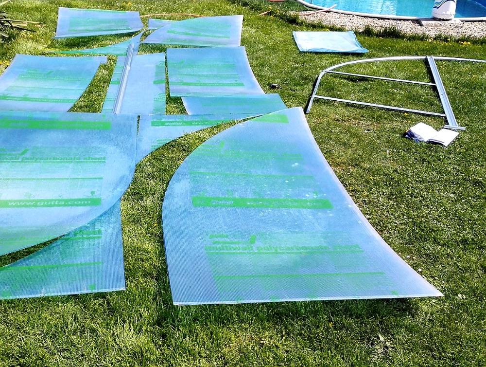 ZAHRADNÍ SKLENÍK TRJOSKA VOLYA LLC - 4,0 x 3,0 m - PC 4 mm