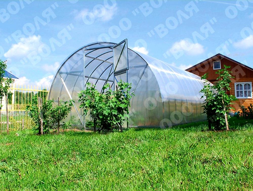 ZAHRADNÍ SKLENÍK 2 DUM VOLYA LLC - 12 x 3,0 m - PC 4 mm