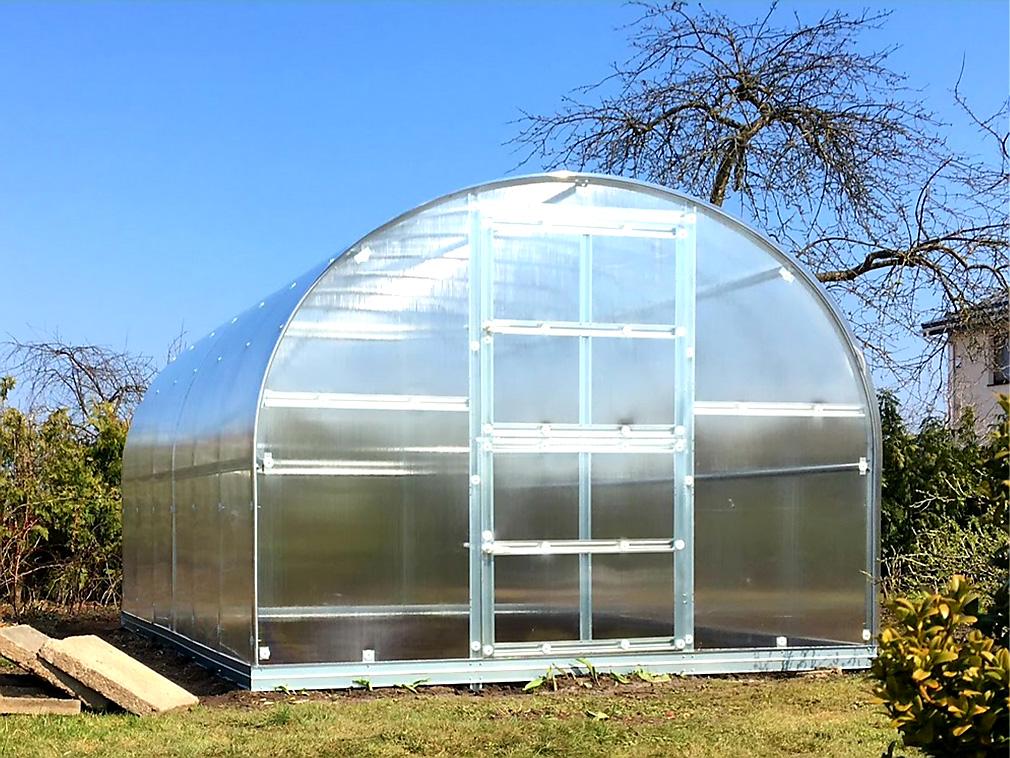ZAHRADNÍ SKLENÍK COVERTEC CLASSIC PROFI - 8,0 x 3,0 m - PC 6 mm