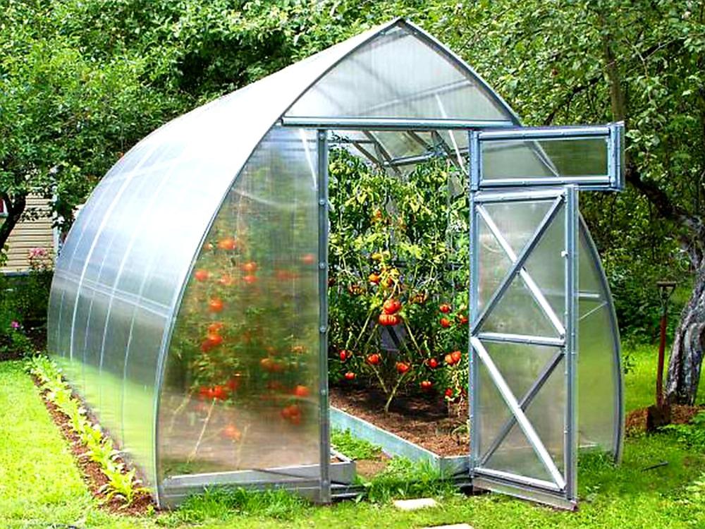 ZAHRADNÍ SKLENÍK STRELKA VOLYA LLC - 4,0 x 2,6 m - PC 4 mm