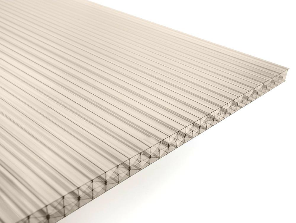 KOMŮRKOVÝ POLYKARBONÁT GUTTAGLISS DUAL STRONG 16 BRONZ - 3,0 x 2,1 m - 6,3 m2