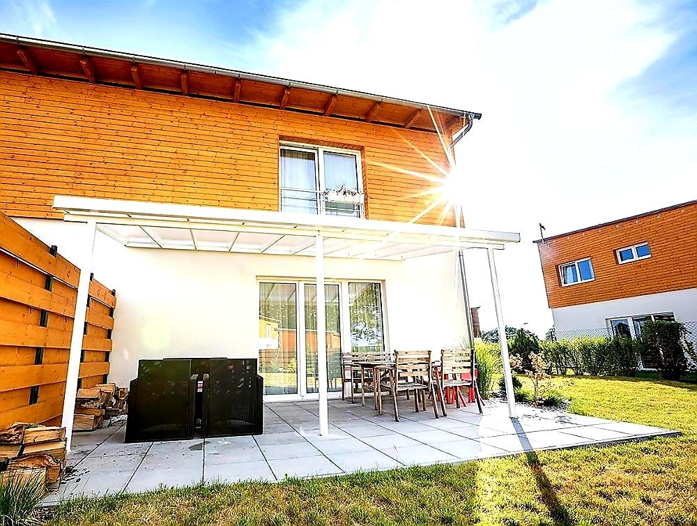 HLINÍKOVÁ PERGOLA TERRASSENDACH ORIGINAL ANTRACIT - 4,26 x 3,06 m