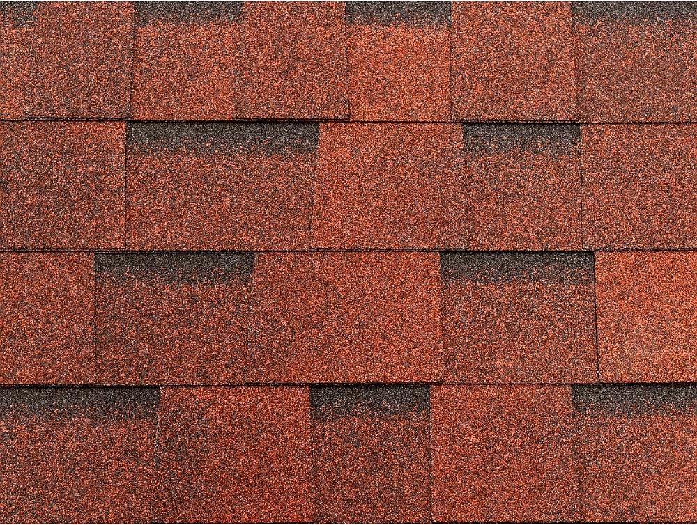 ASFALTOVÝ ŠINDEL TEGOLA MASTER P ČERVENÁ - 100 x 33,7 cm