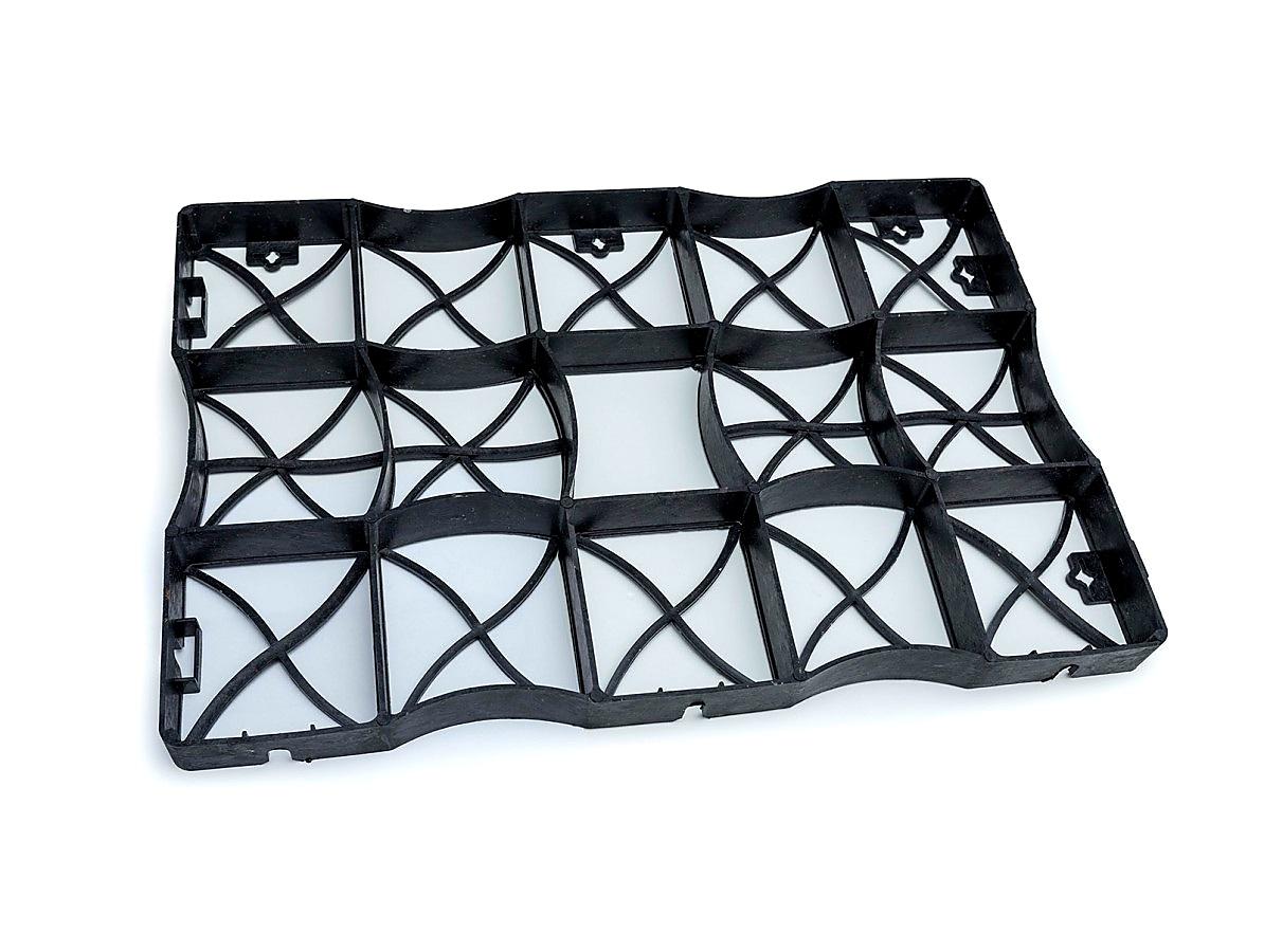 ZATRAVŇOVACÍ TVÁRNICE COVERGRID S60 ČERNÁ - 60,5 x 40,5 x 4 cm