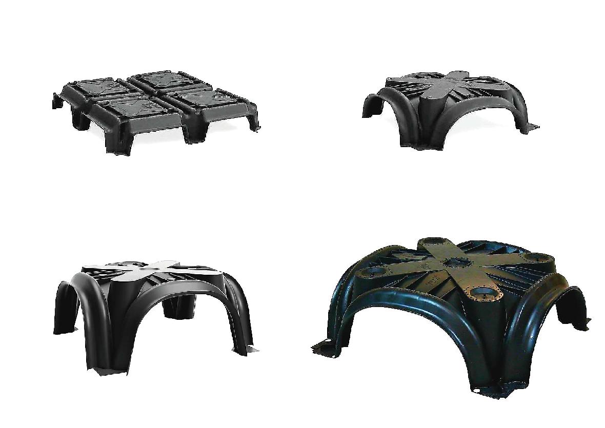 ZTRACENÉ BEDNĚNÍ IGLÚ DALIFORM H 20 - 50 x 50 cm