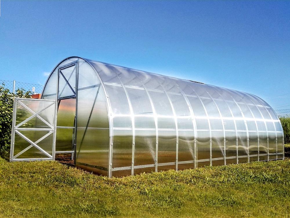 ZAHRADNÍ SKLENÍK 2 DUM VOLYA LLC - 6,0 x 3,0 m - PC 4 mm